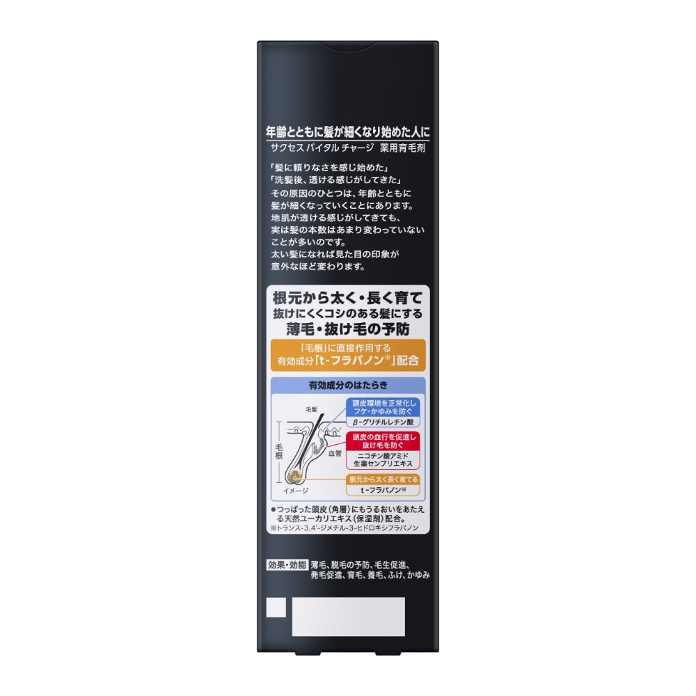 サクセス バイタルチャージ 薬用育毛剤 200ML