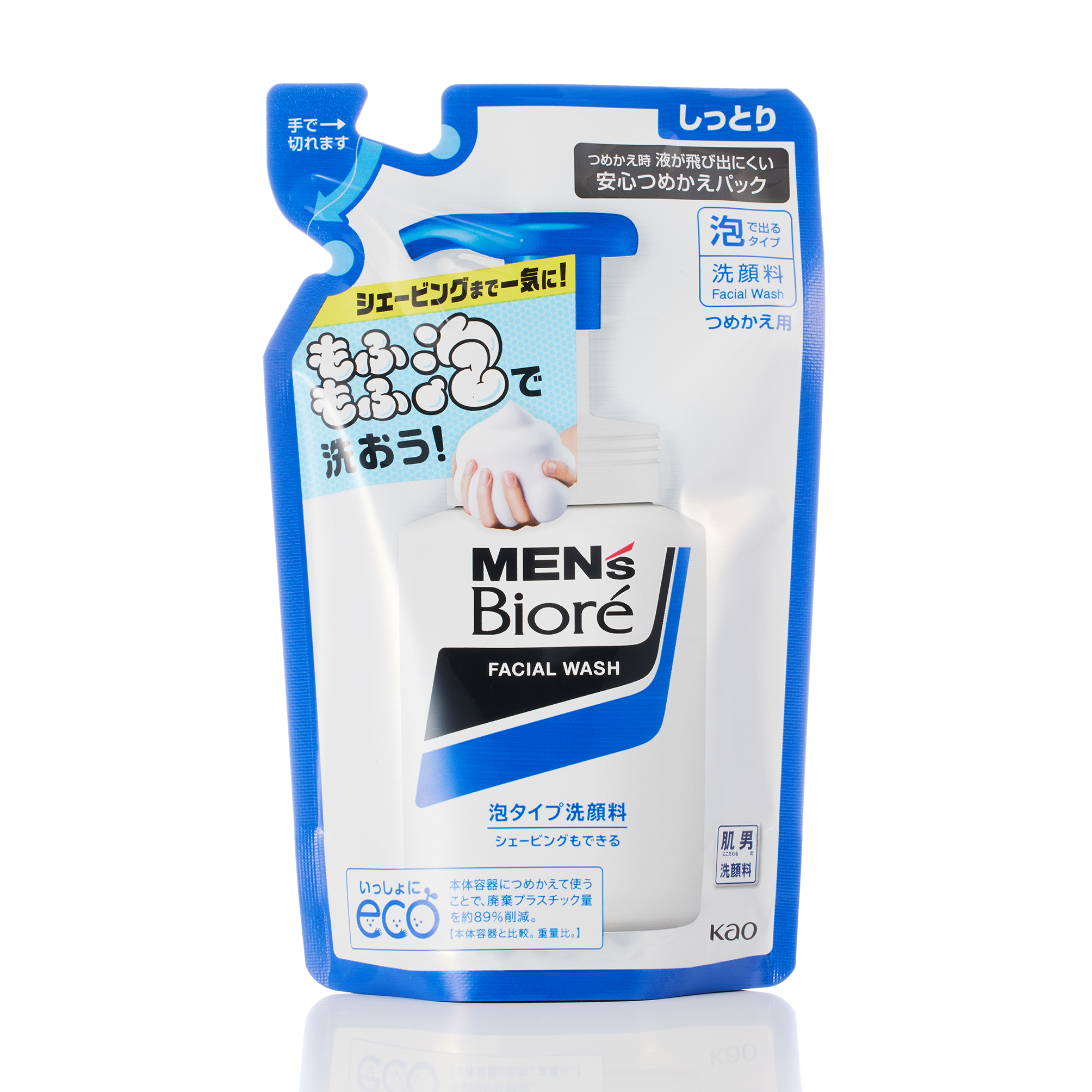 メンズビオレ 泡タイプ洗顔 つめかえ用 130ML