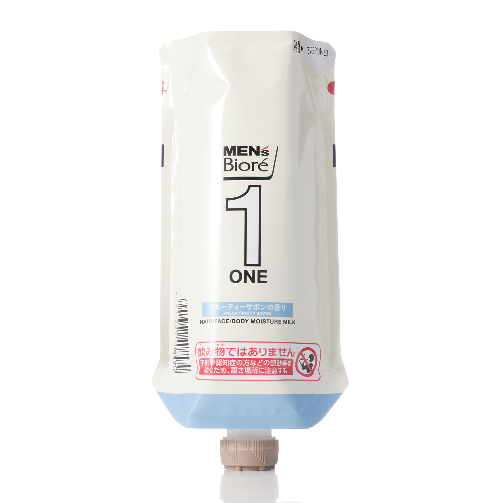 メンズビオレONE 全身保湿ミルク  フルーティサボン つけかえ用 300ML