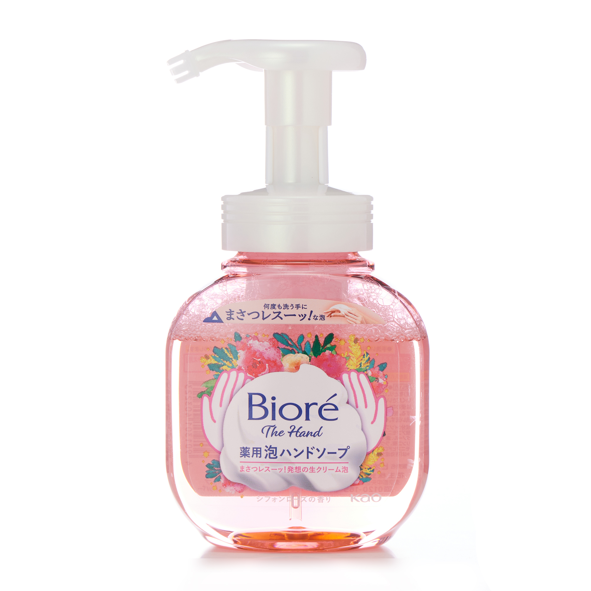 ビオレ ザハンド 泡ハンドソープ ローズ ポンプ 250ML