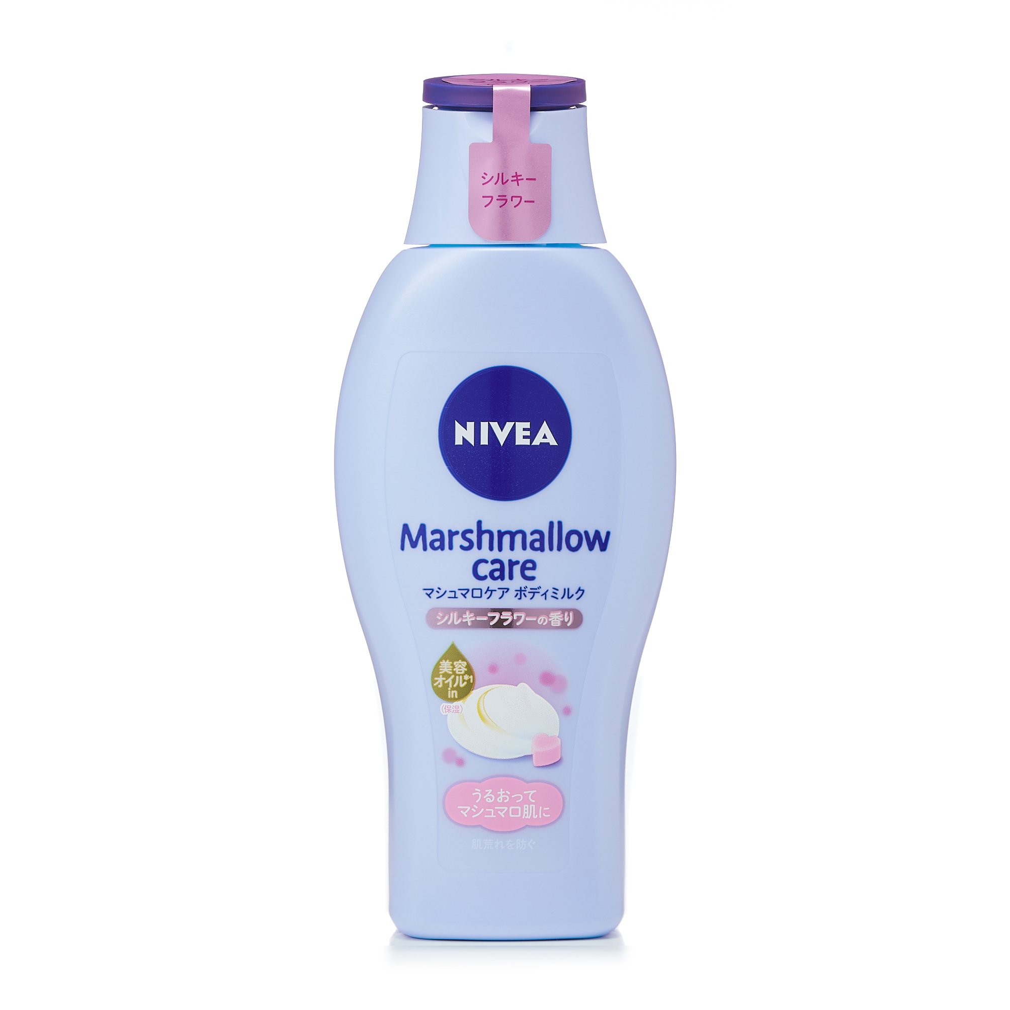 ニベア マシュマロケアボディミルク シルキーフラワーの香り 200ML
