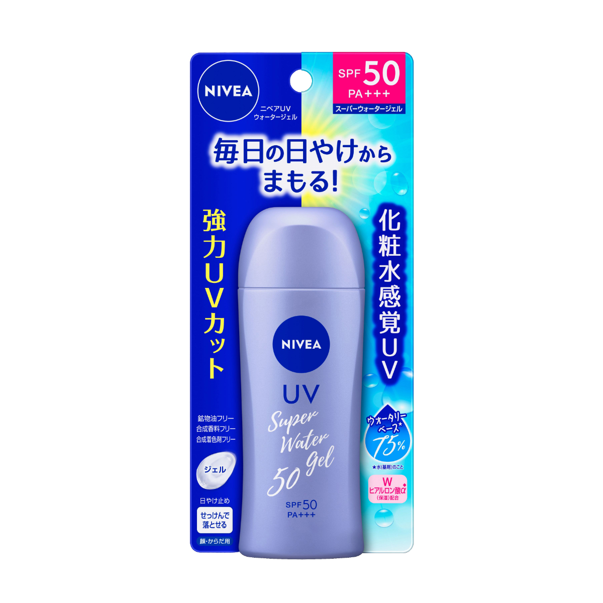 ニベアUV ウォータージェル SPF50 80G