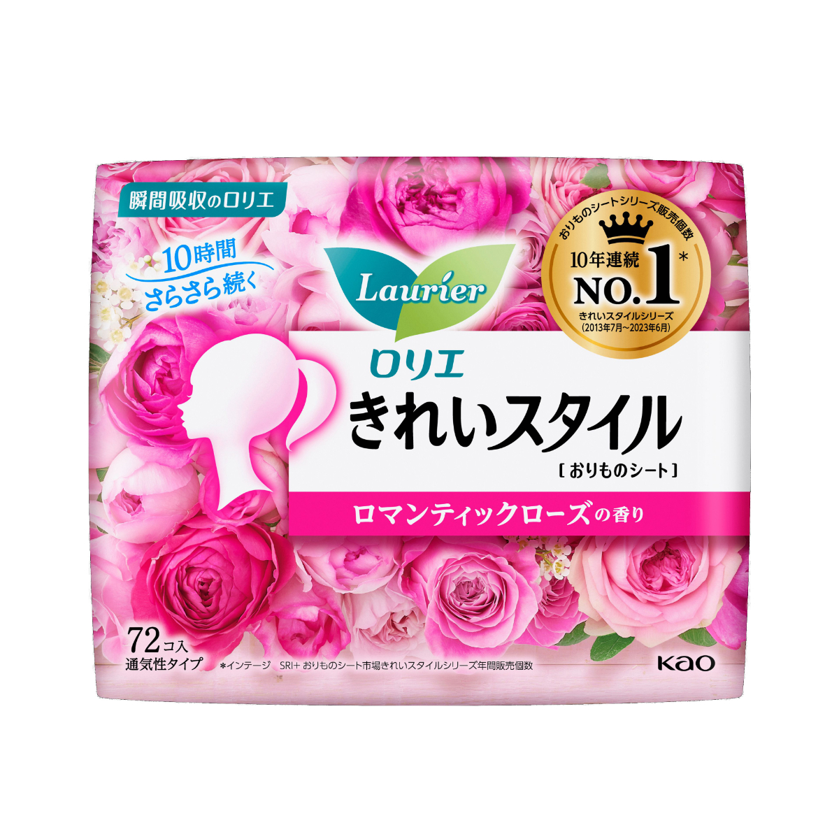 ロリエ きれいスタイル ロマンティックローズの香り 72コ