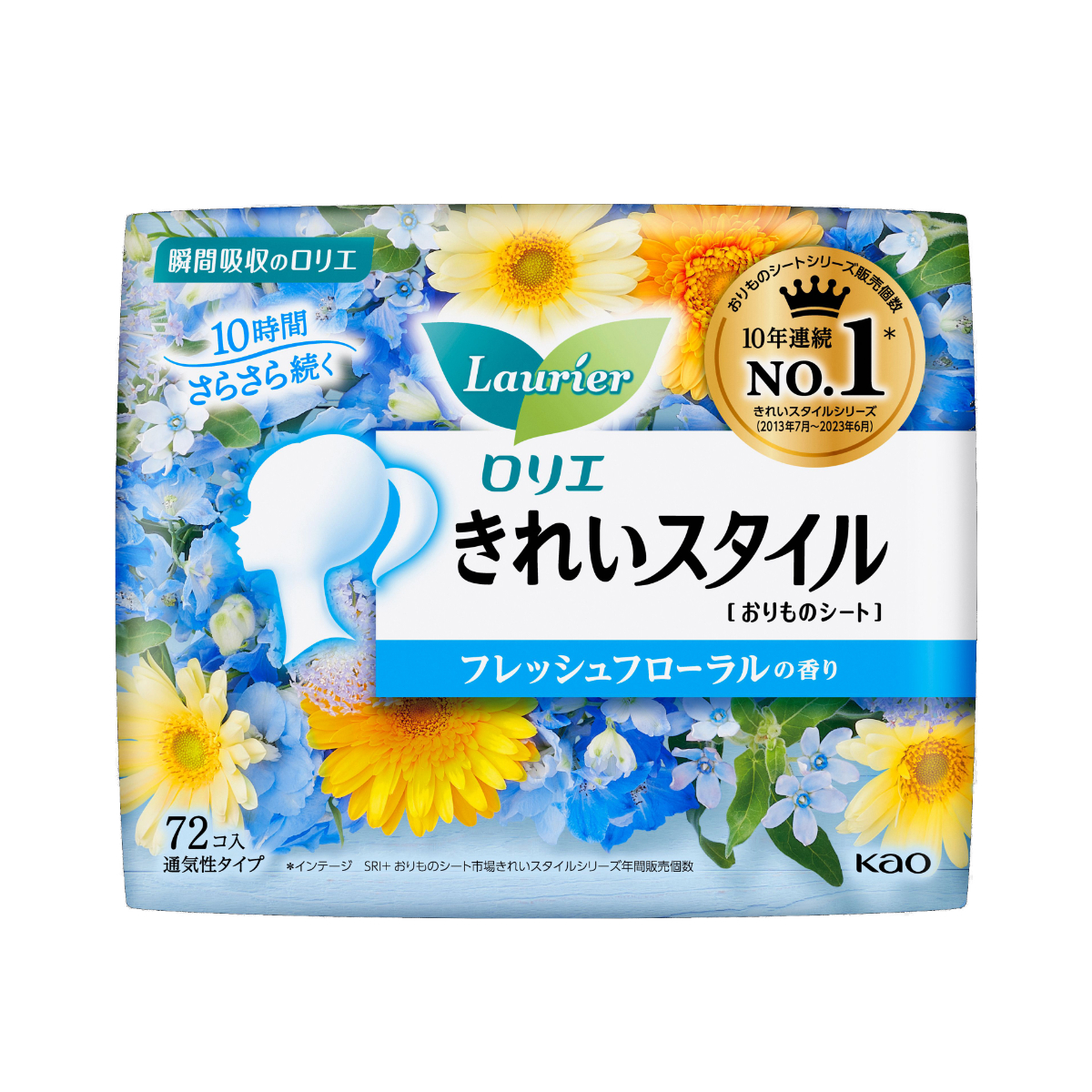 ロリエ きれいスタイル フレッシュフローラルの香り 72コ