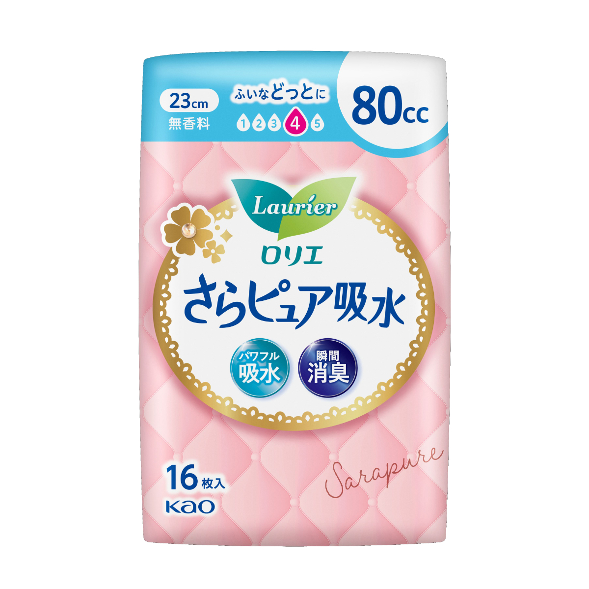 ロリエ さらピュア 80CC ふんわりタイプ 16枚