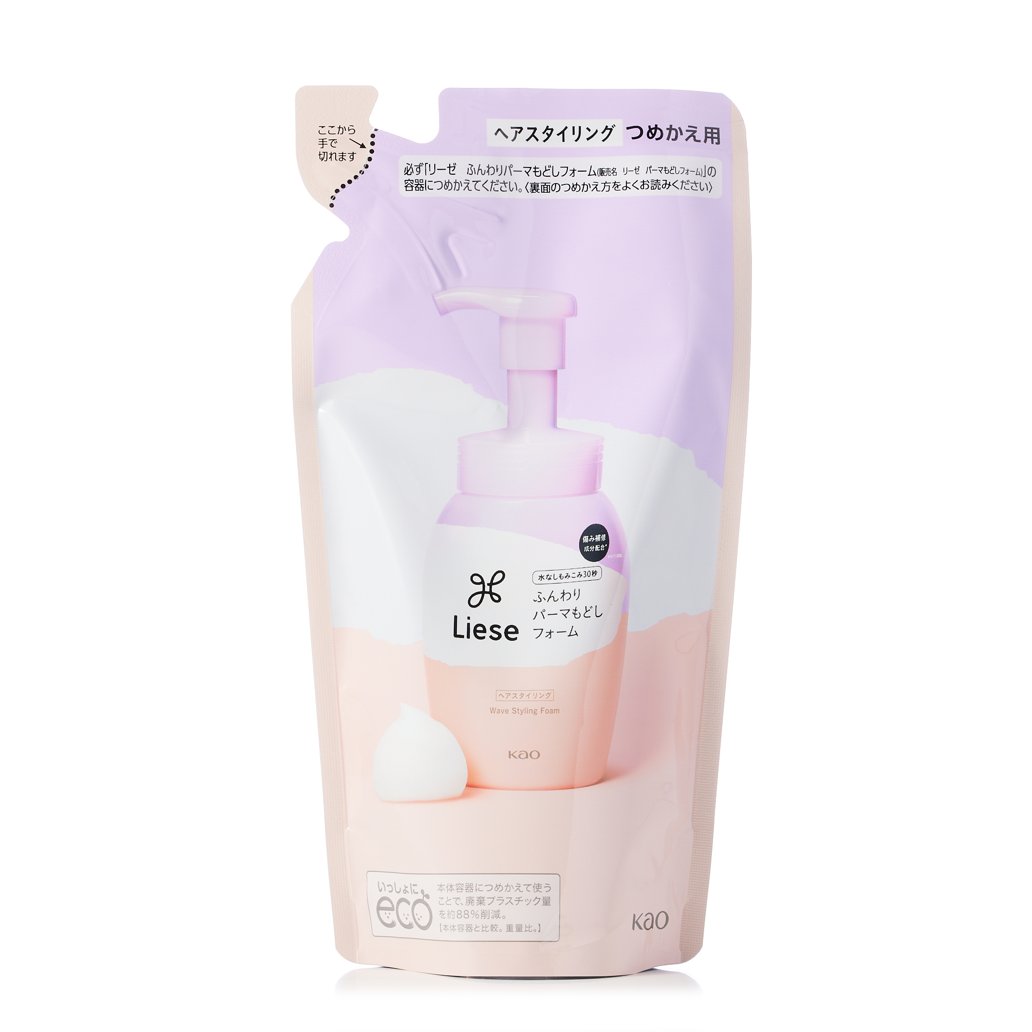 リーゼ パーマもどしフォーム つめかえ用 180ML
