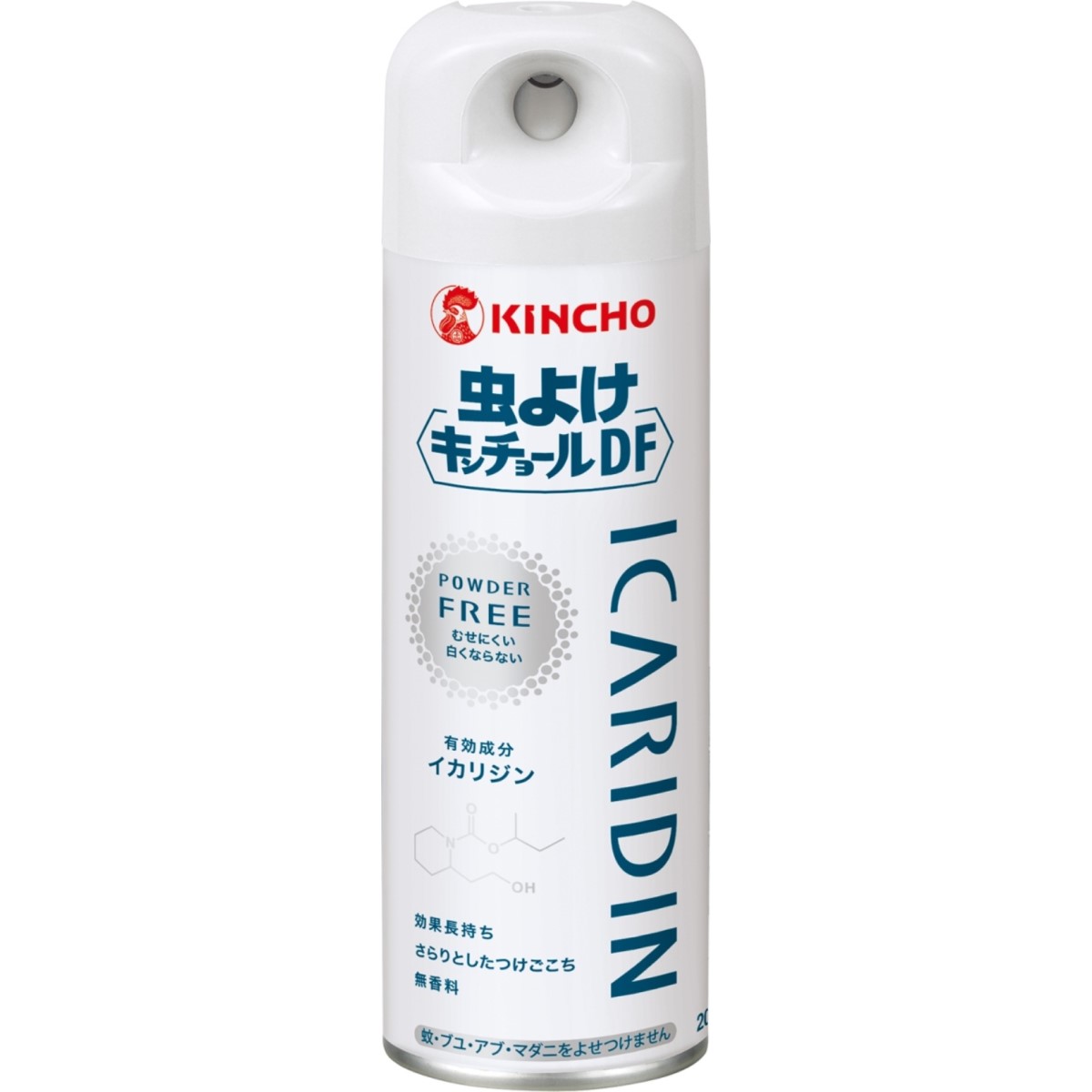 虫よけキンチョールDF パウダーフリー 無香料 200ml