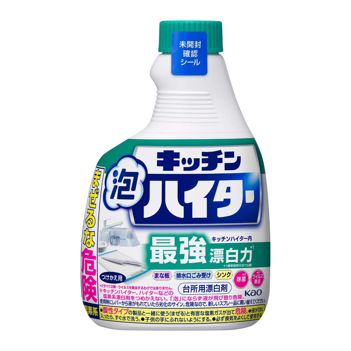 キッチン泡ハイター　つけかえ用　４００ｍｌ