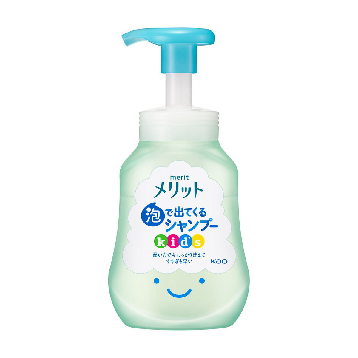 メリット　泡で出てくるシャンプーキッズ　ポンプ　３００ＭＬ