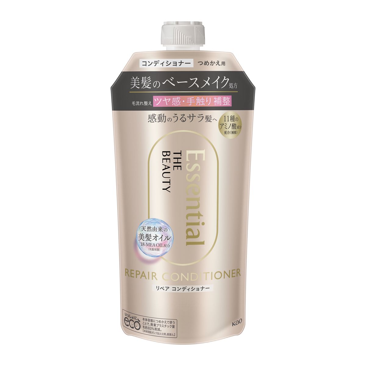 エッセンシャル　リペアコンディショナー　つめかえ用　３４０ｍｌ