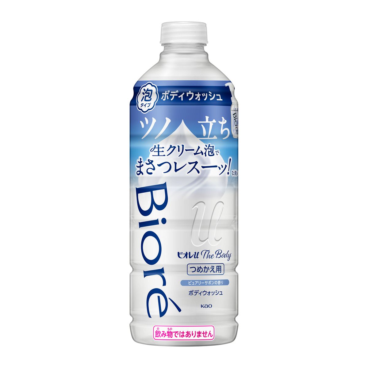 ビオレｕ　ザ　ボディ　泡タイプ　ピュアリーサボンの香り　つめかえ用　４４０ｍｌ