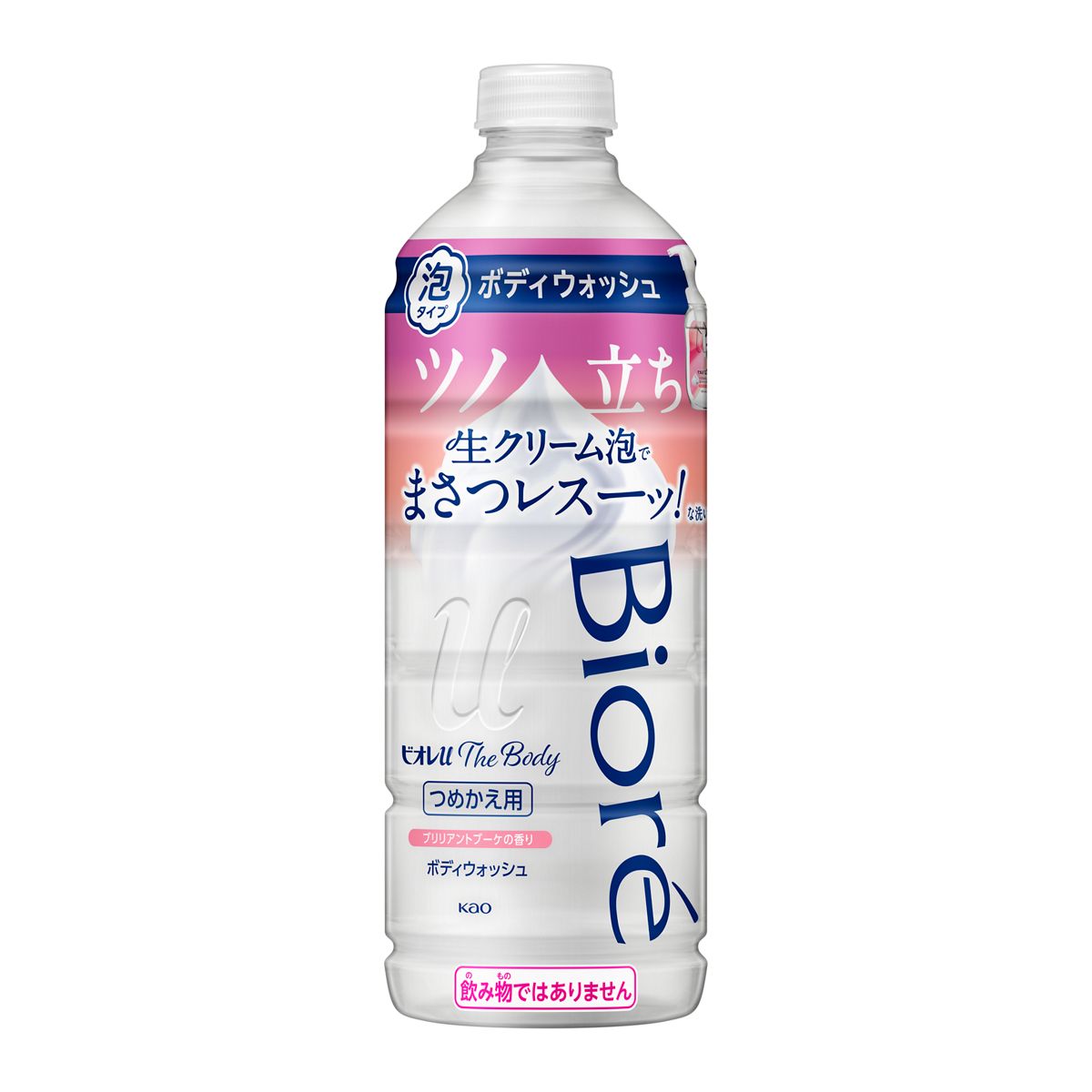 ビオレｕ　ザ　ボディ　泡タイプ　ブリリアントブーケの香り　つめかえ用　４４０ｍｌ