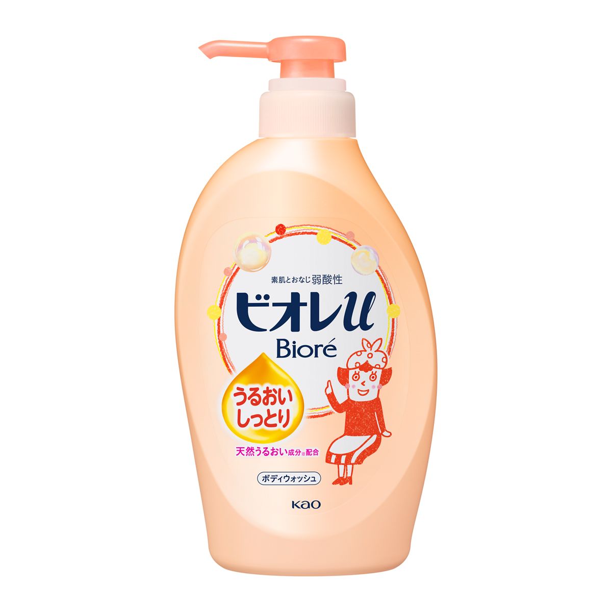 ビオレｕ　うるおいしっとり　ポンプ　４８０ｍｌ
