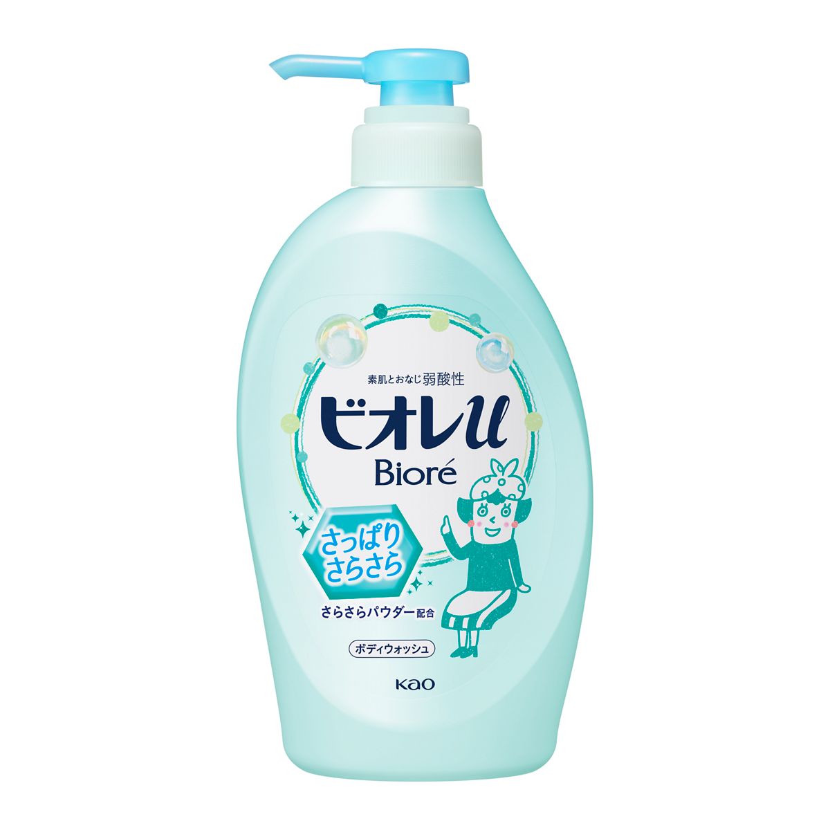 ビオレｕ　さっぱりさらさら　ポンプ　４８０ｍｌ