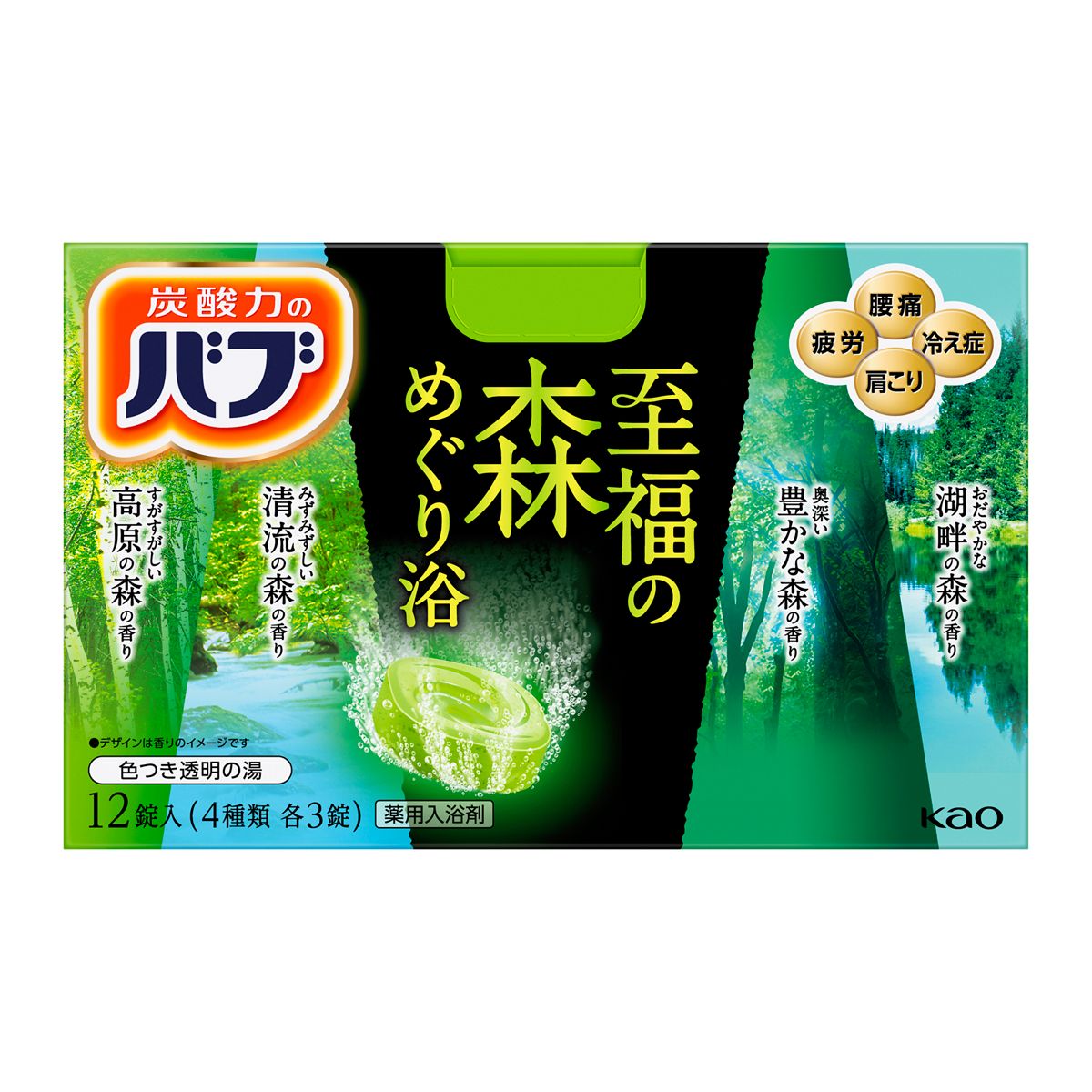バブ　至福の森めぐり浴　１２錠入