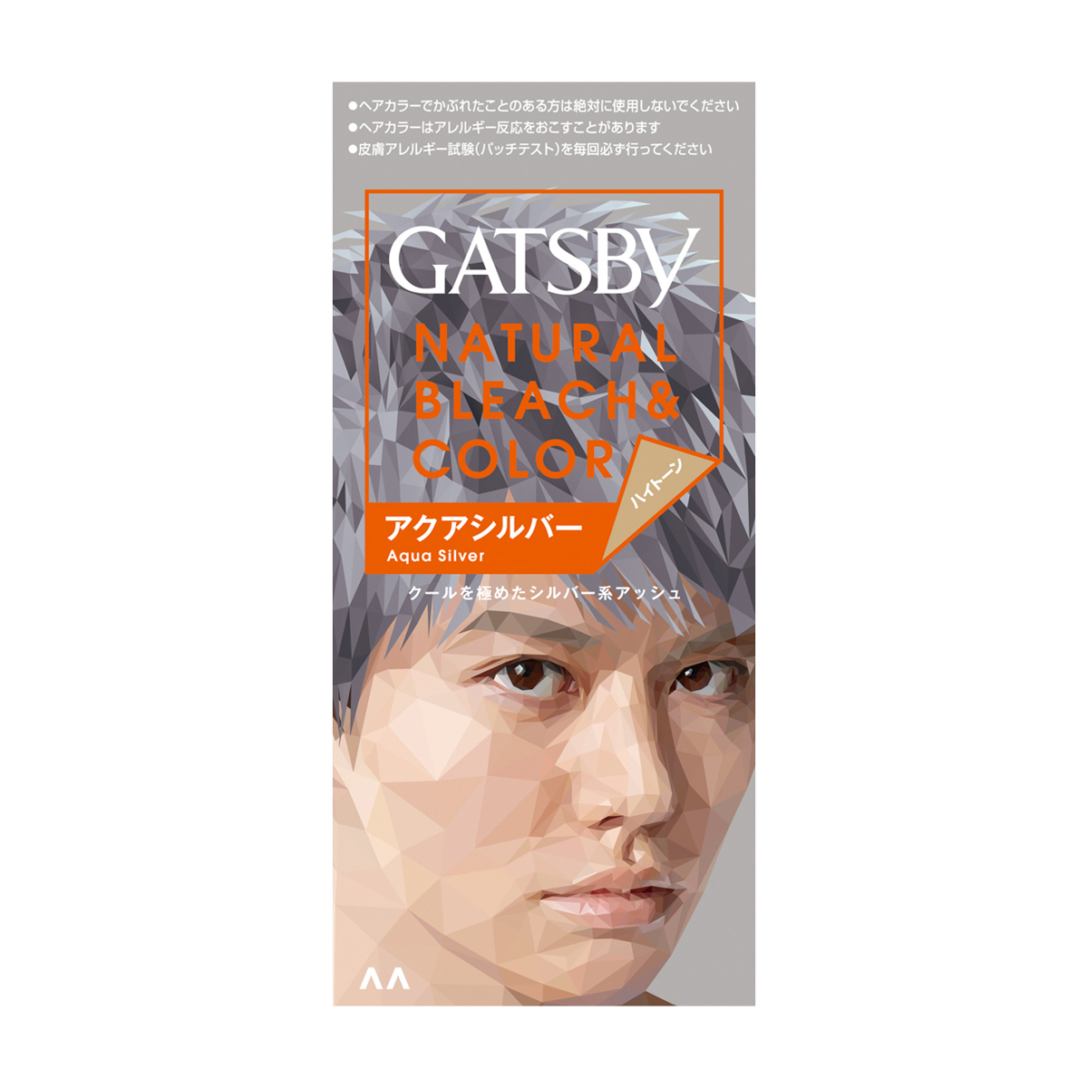 ギャツビー　ナチュラルブリーチカラー　アクアシルバー　（医薬部外品）