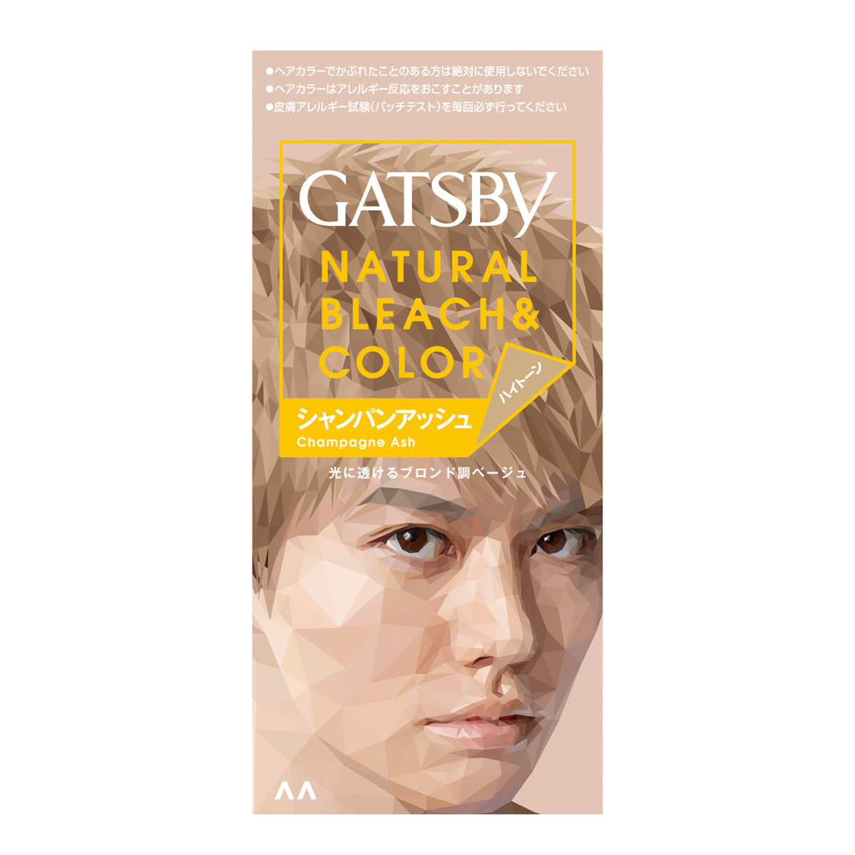 ギャツビー　ナチュラルブリーチカラー　シャンパンアッシュ　（医薬部外品）