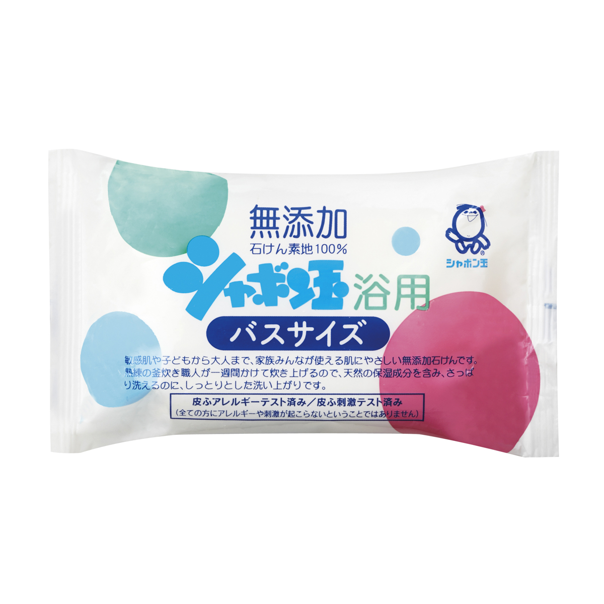 化粧石けんシャボン玉浴用バスサイズ　１５５ｇ