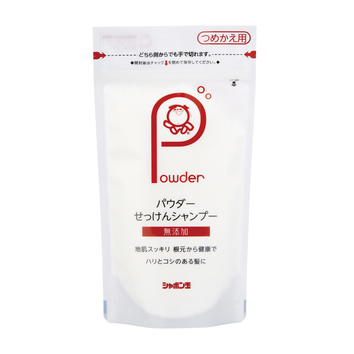 パウダーせっけんシャンプーつめかえ用　１００ｇ