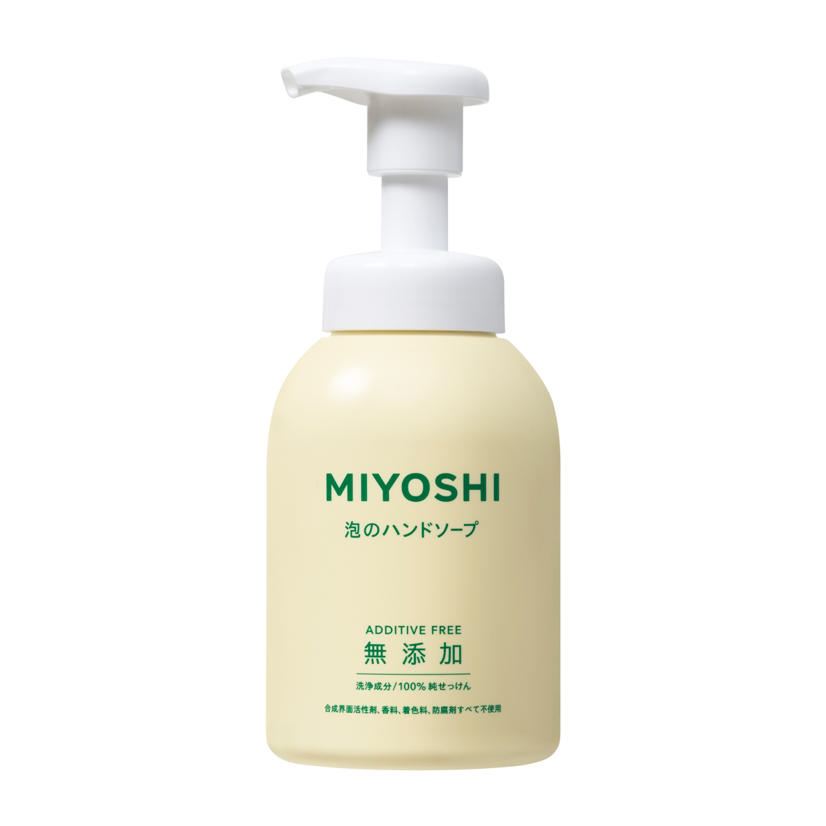 無添加 せっけん泡のハンドソープ 350ml