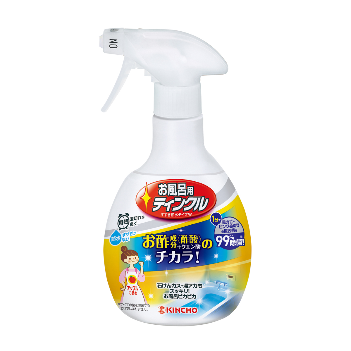 お風呂用ティンクル すすぎ節水タイプW 本体 400mL