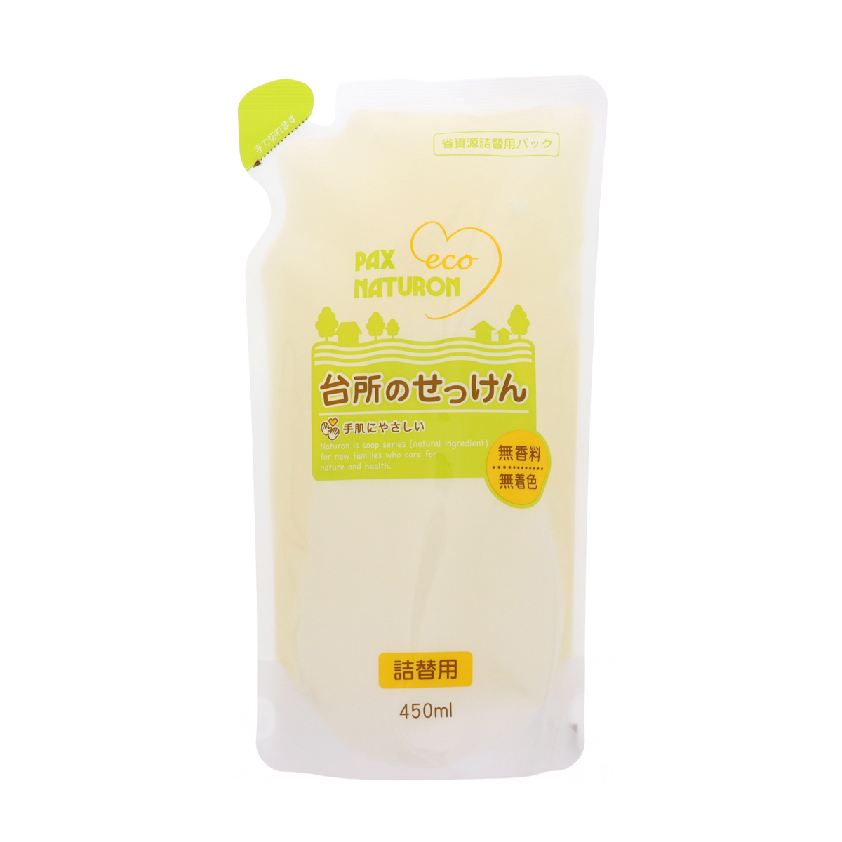 パックスナチュロン台所の石けん　４５０ｍＬ　つめかえ用