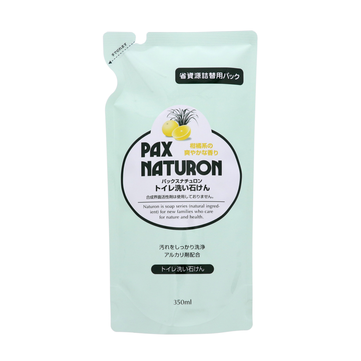 パックスナチュロントイレ洗いセッケン３５０ｍＬ　つめかえ用