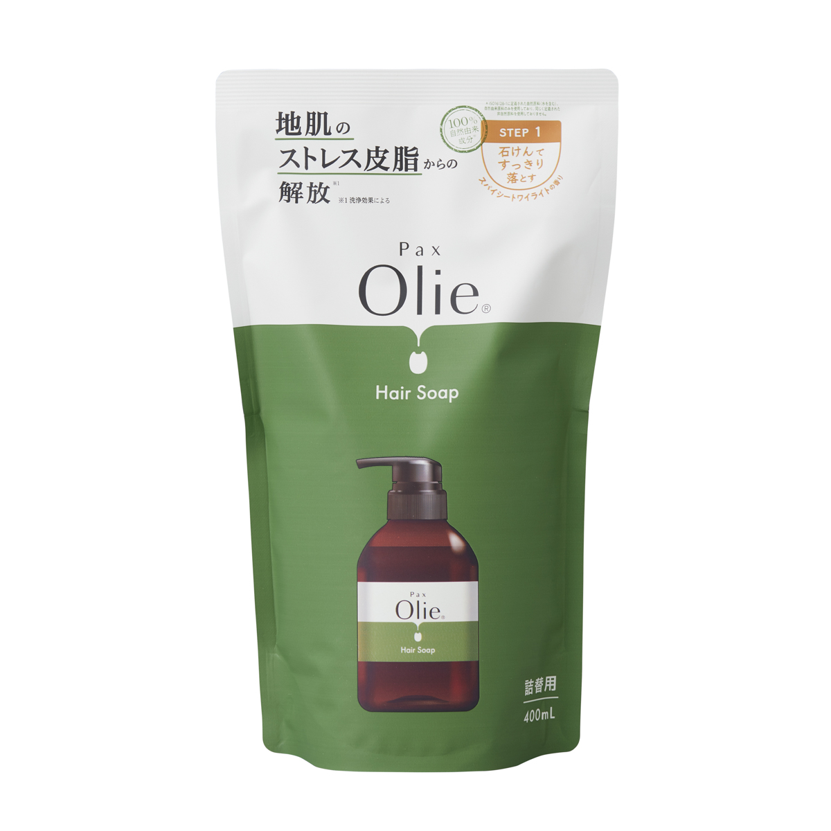 ＰＡＸＯＬｉｅヘアソープ　４００ｍＬ　つめかえ用　スパイシートワイライトの香り