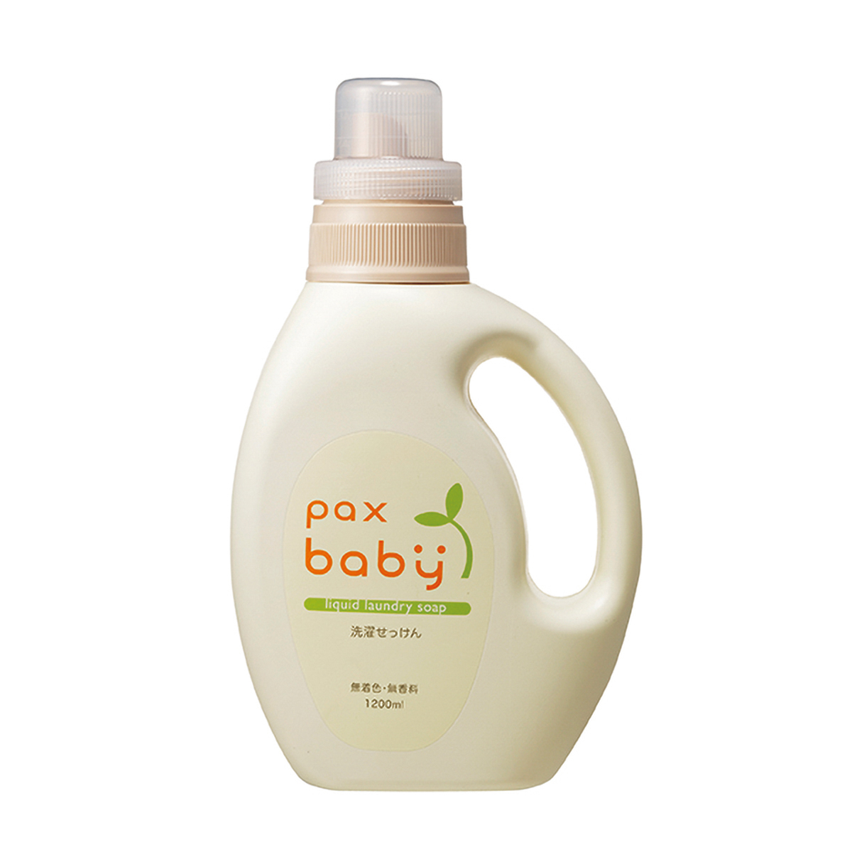 パックス　ベビー洗濯石けん　１２００ｍＬ　無香料・無着色