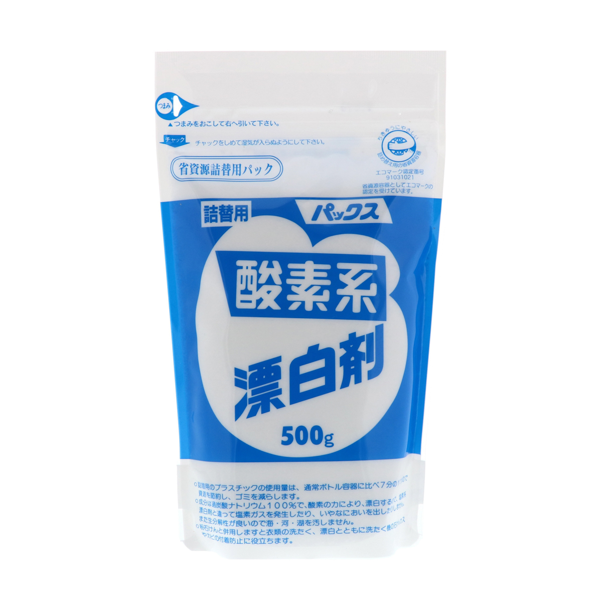 パックス酸素系漂白剤　５００ｇ　つめかえ用