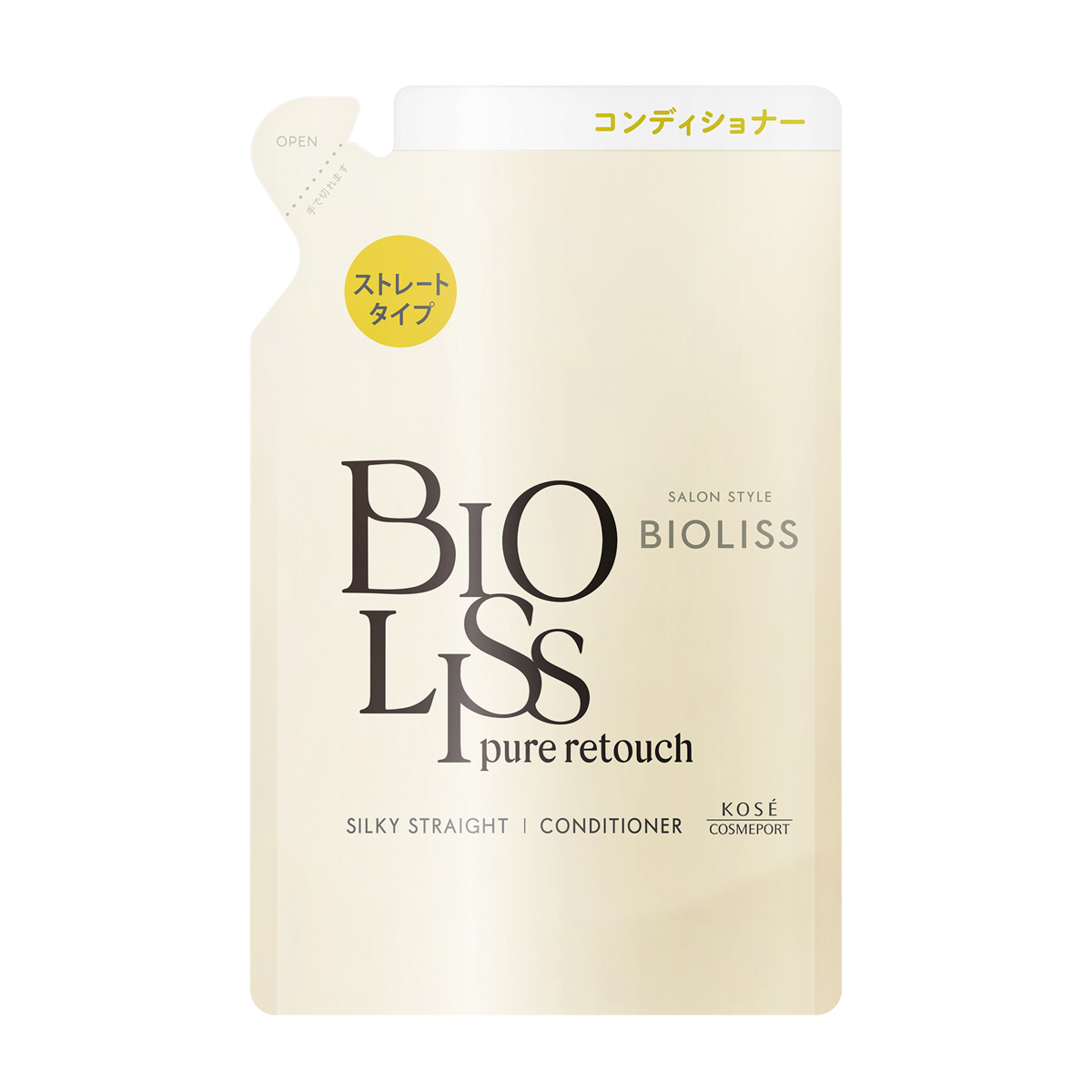 サロンスタイル　ビオリス　ピュアレタッチ　うねさぁら　ヘアコンディショナー　つめかえ 340ml