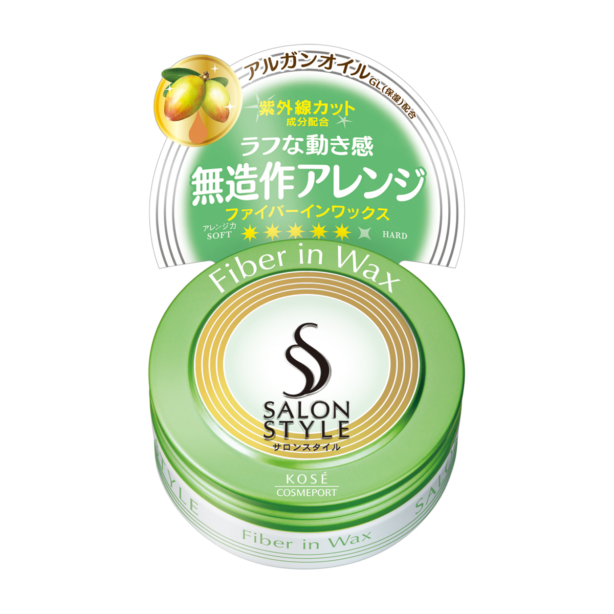 サロンスタイル　ヘアワックス　（ファイバーイン） 72g