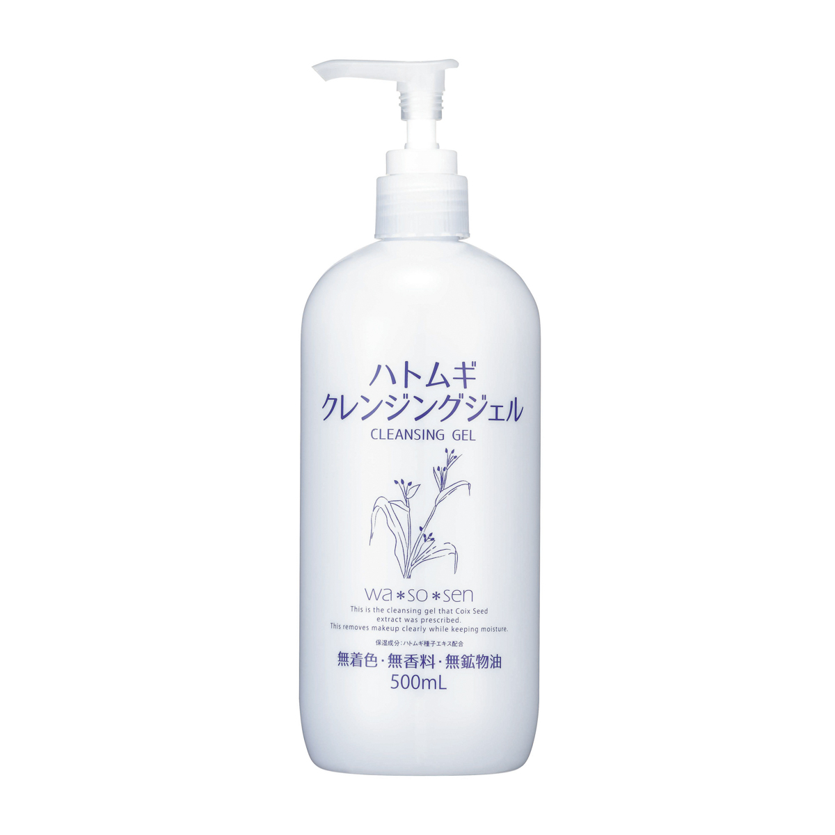 wa*so*sen ハトムギクレンジングジェル　５００ｍｌ