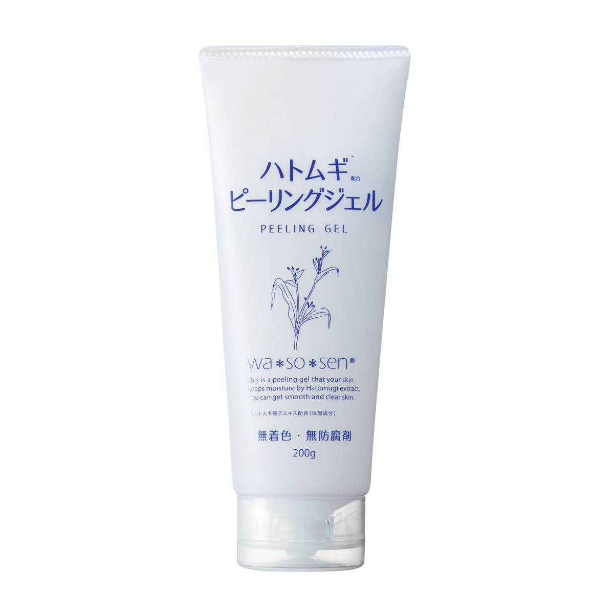 wa*so*sen ハトムギピーリングジェル 200g | かぜとゆき wa*so*sen ハトムギピーリングジェル 200g | かぜとゆき