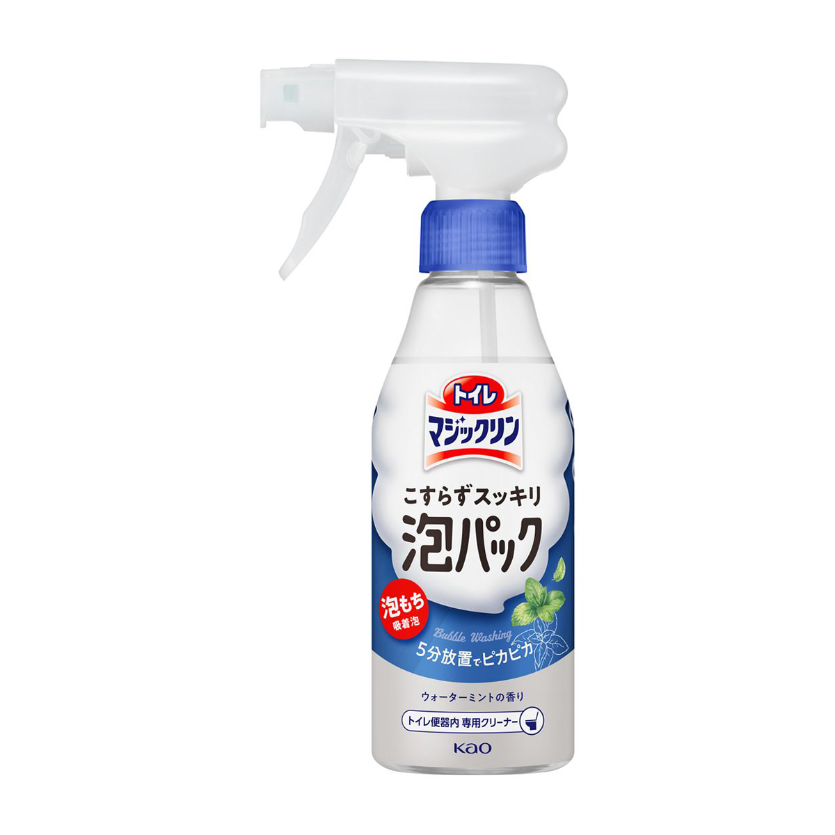 トイレマジックリン　こすらずスッキリ泡パック　ウォーターミントの香り　本体