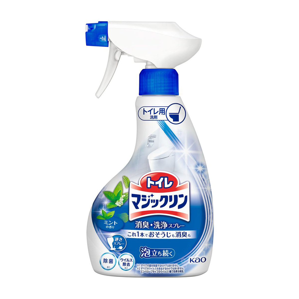トイレマジックリン消臭・洗浄スプレー　ミントの香り　本体　350ml