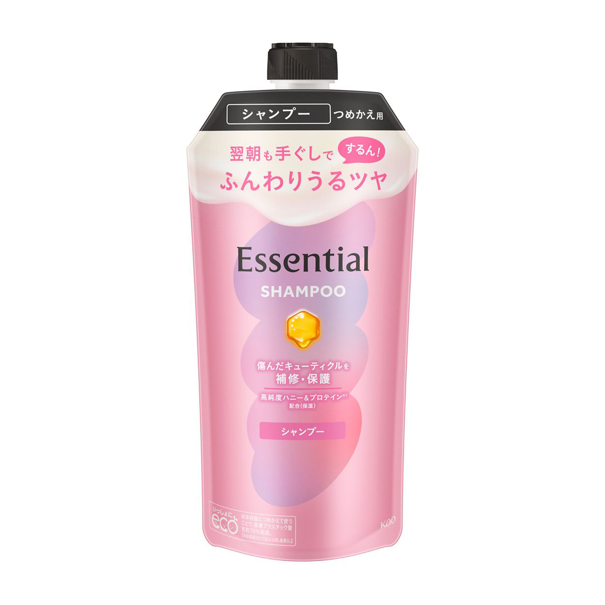 エッセンシャル　ふんわりうるツヤ　シャンプー　つめかえ用　300ml　フローラルブーケの香り