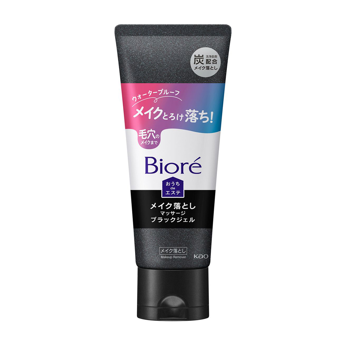 ビオレおうちｄｅメイク落とし　マッサージブラックジェル　200g　フレッシュフローラルの香り