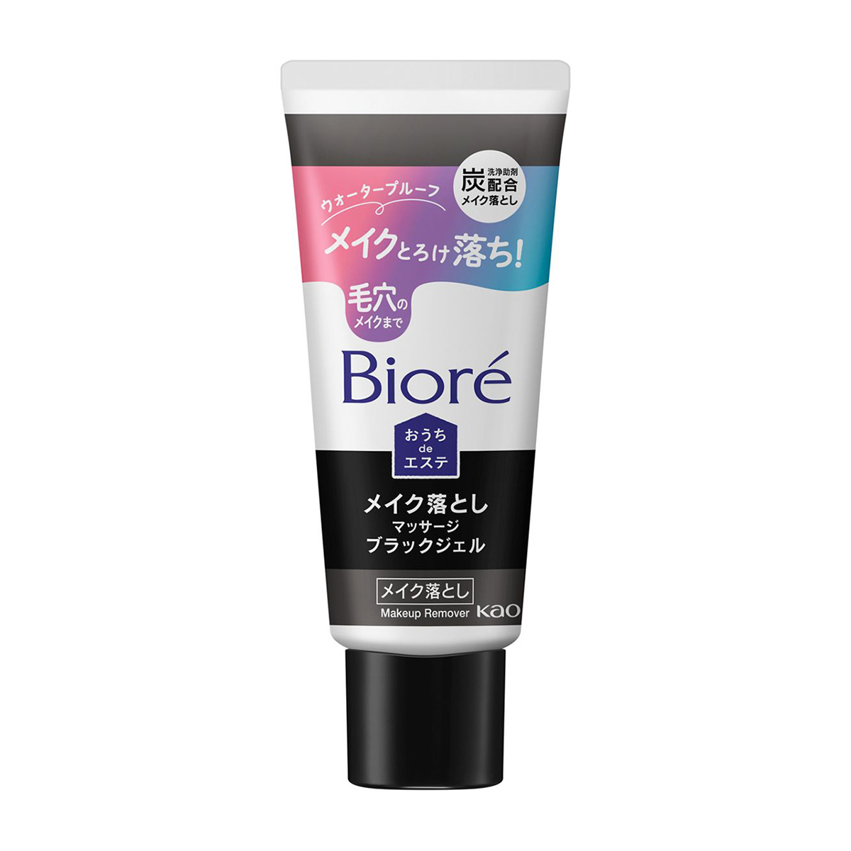 ビオレ　おうちｄｅメイク落としマッサージブラックジェル　ミニ　60ｇ　フレッシュフローラルの香り
