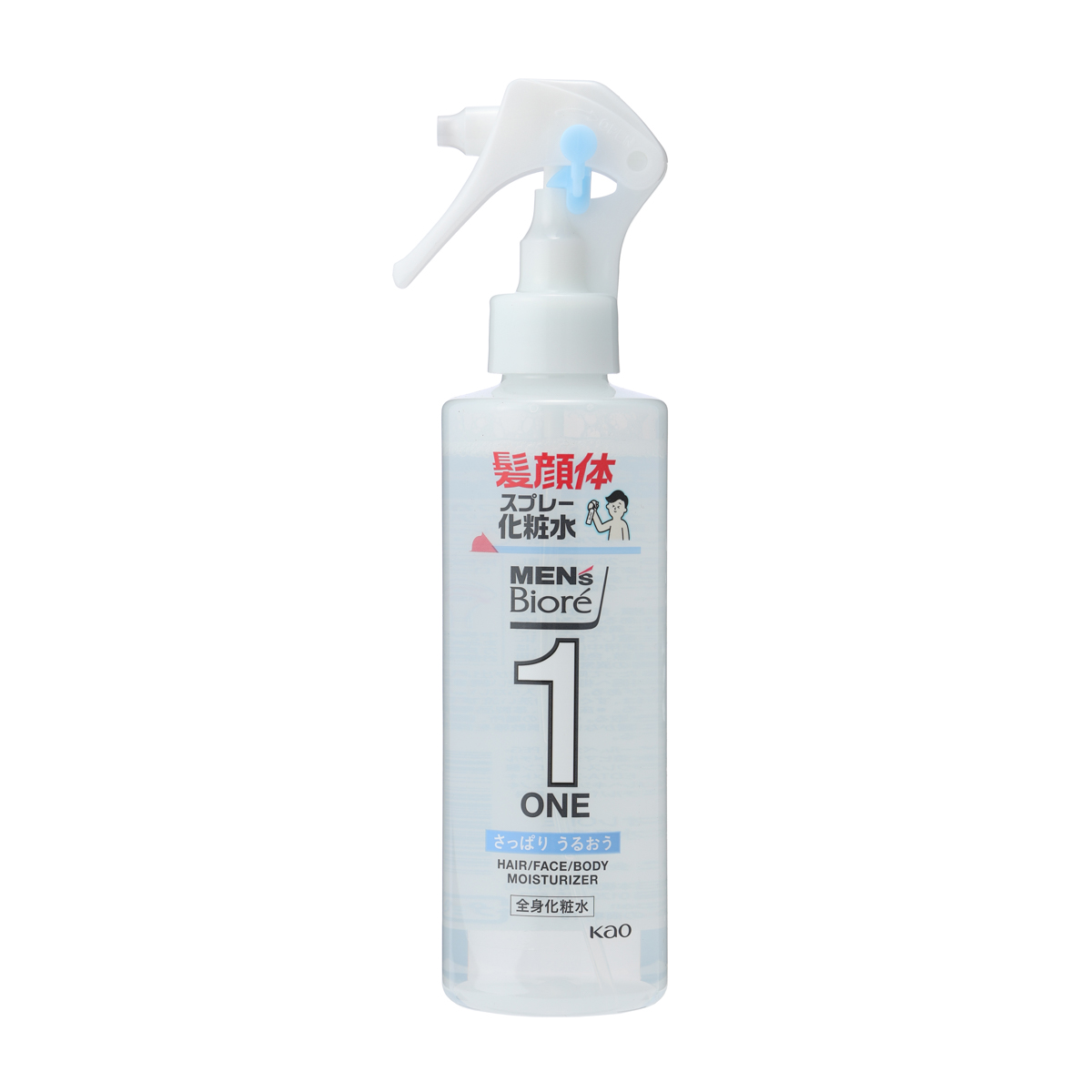 メンズビオレＯＮＥ全身化粧水スプレーさっぱり　本体　200ml フレッシュサボンの香り