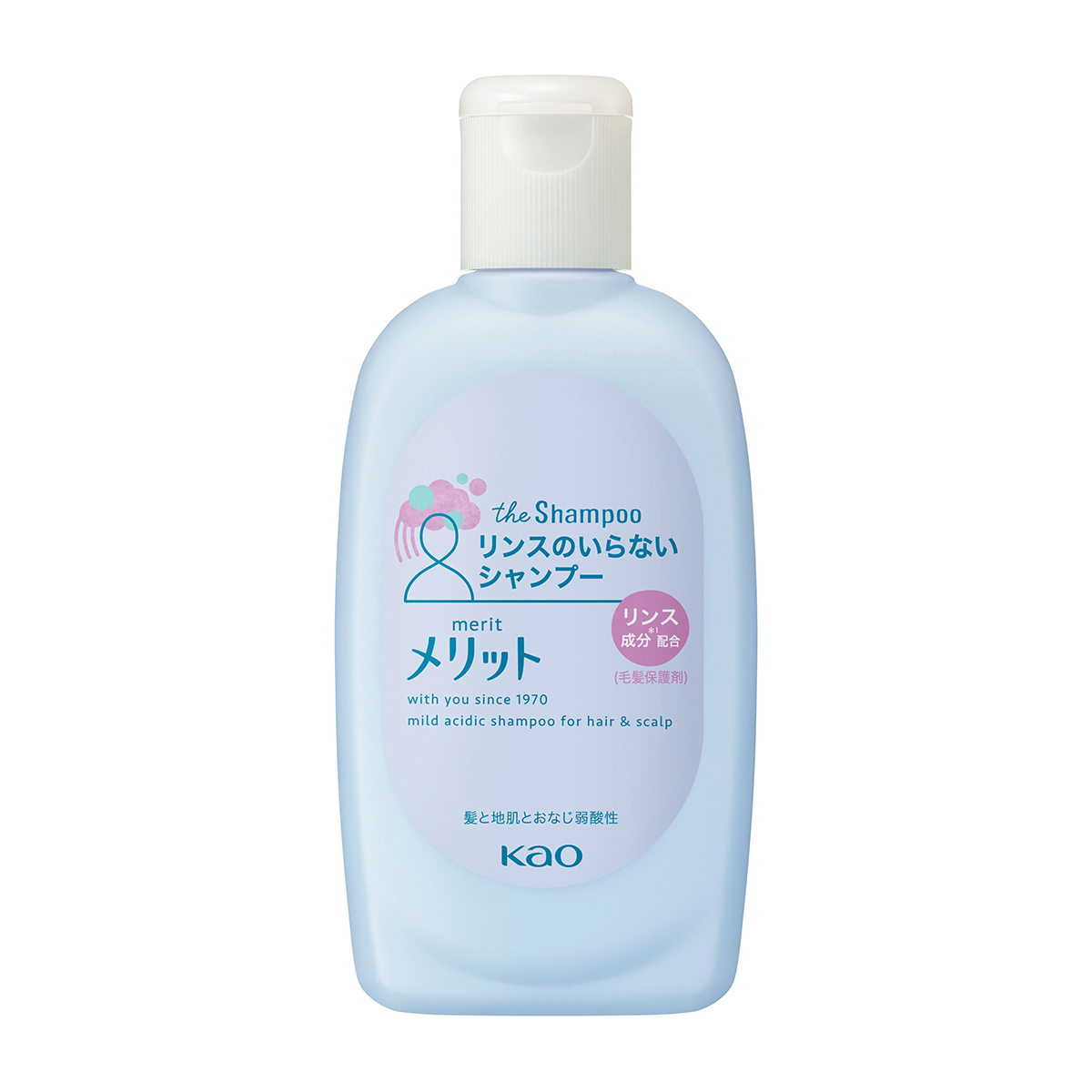 メリット　リンスのいらないシャンプー　ミニ　80ml