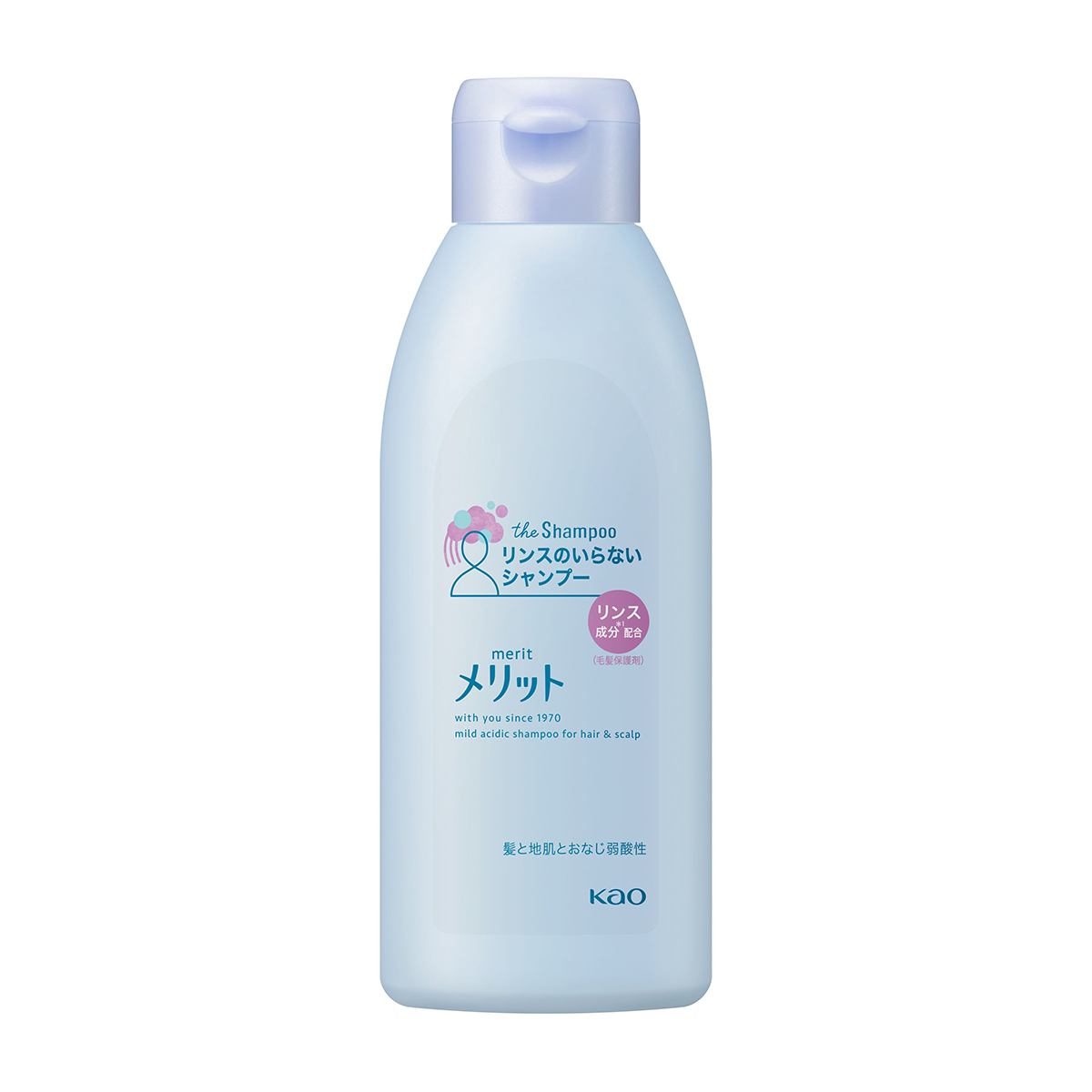 メリット　リンスのいらないシャンプー　レギュラー　200ml　ナチュラルフローラルのやさしい香り