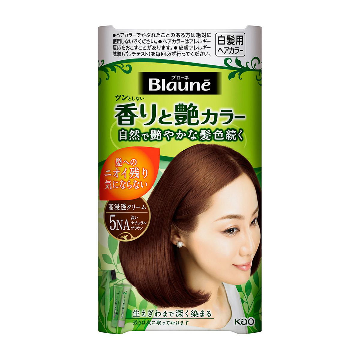 ブローネ香りと艶カラークリーム　5ＮＡ　深いナチュラルブラウン