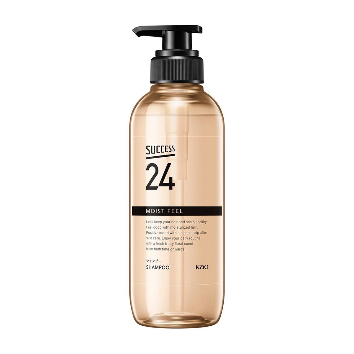 サクセス24モイストシャンプー　本体　みずみずしいフルーティフローラルの香り　400ml