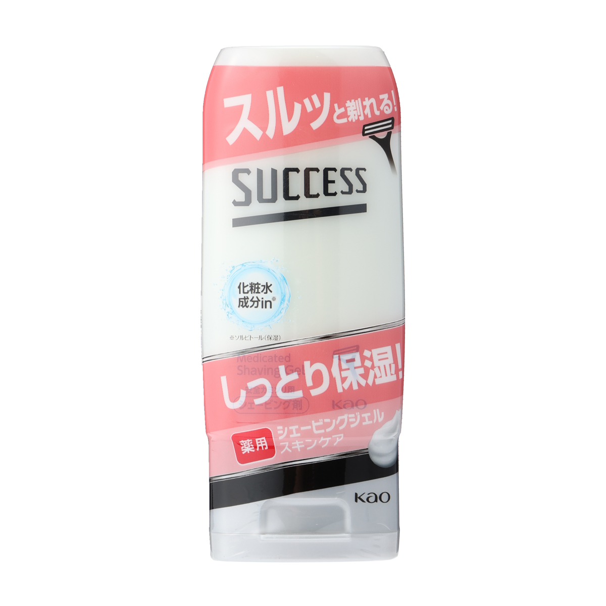 サクセス薬用シェービングジェル　スキンケアタイプ　180g