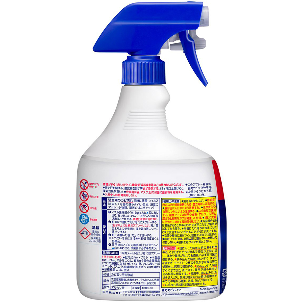 強力カビハイター　ハンディスプレー　特大サイズ　1000ml