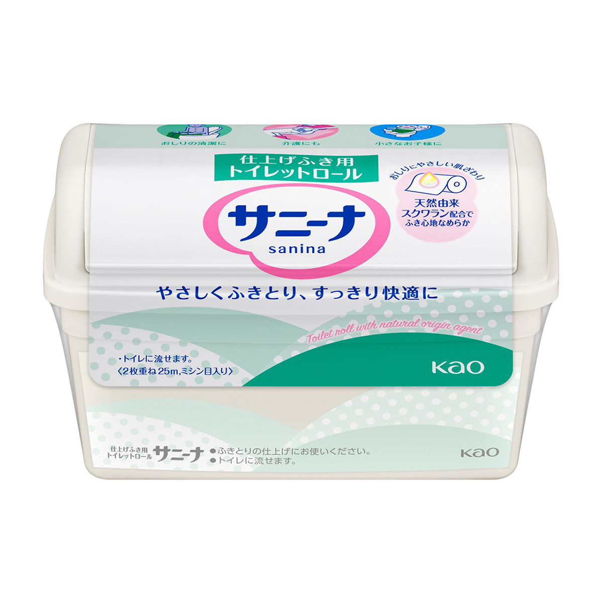 サニーナ　仕上げふき用トイレットロール　本体
