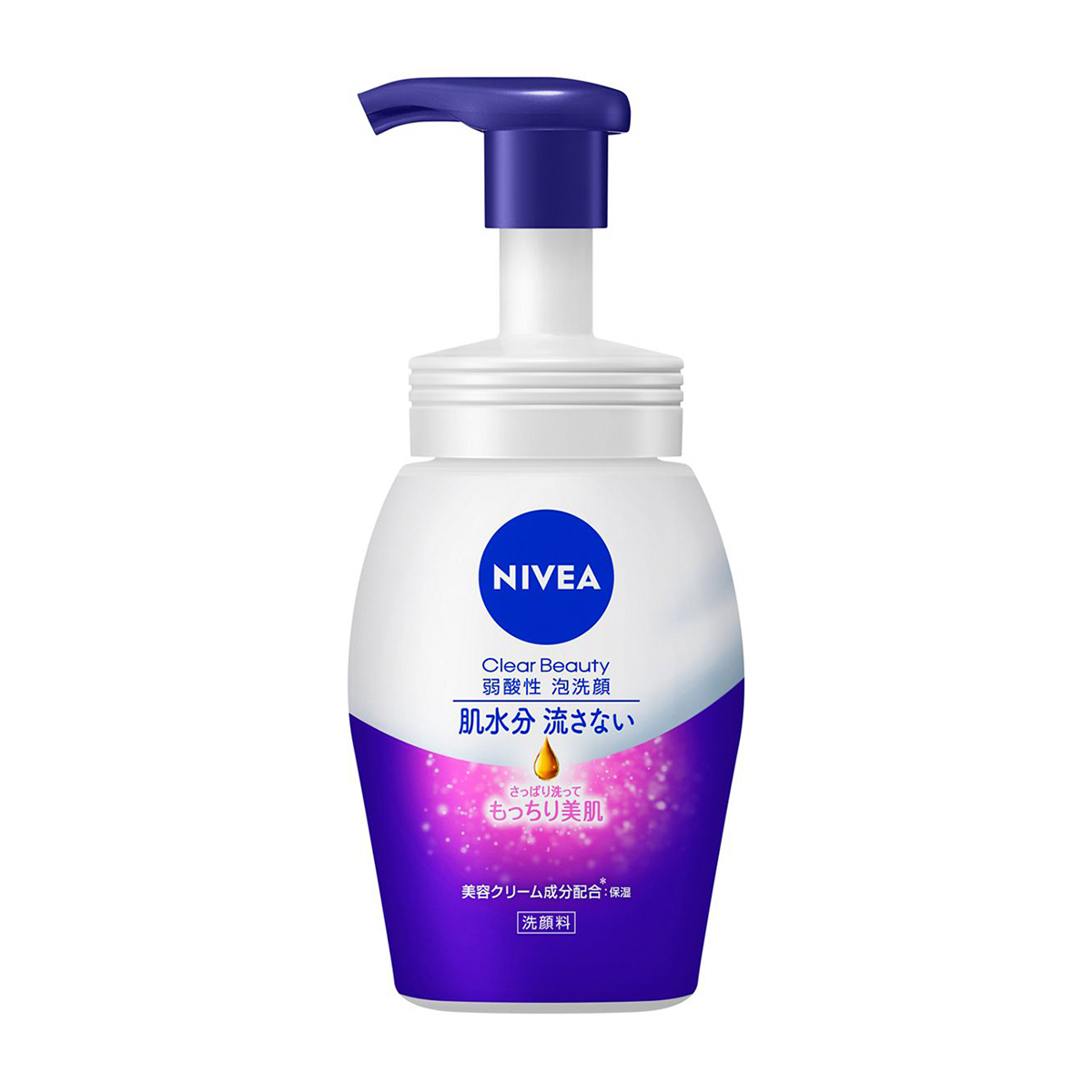 ニベアクリアビューティー泡洗顔　もっちり美肌　本体　150ml