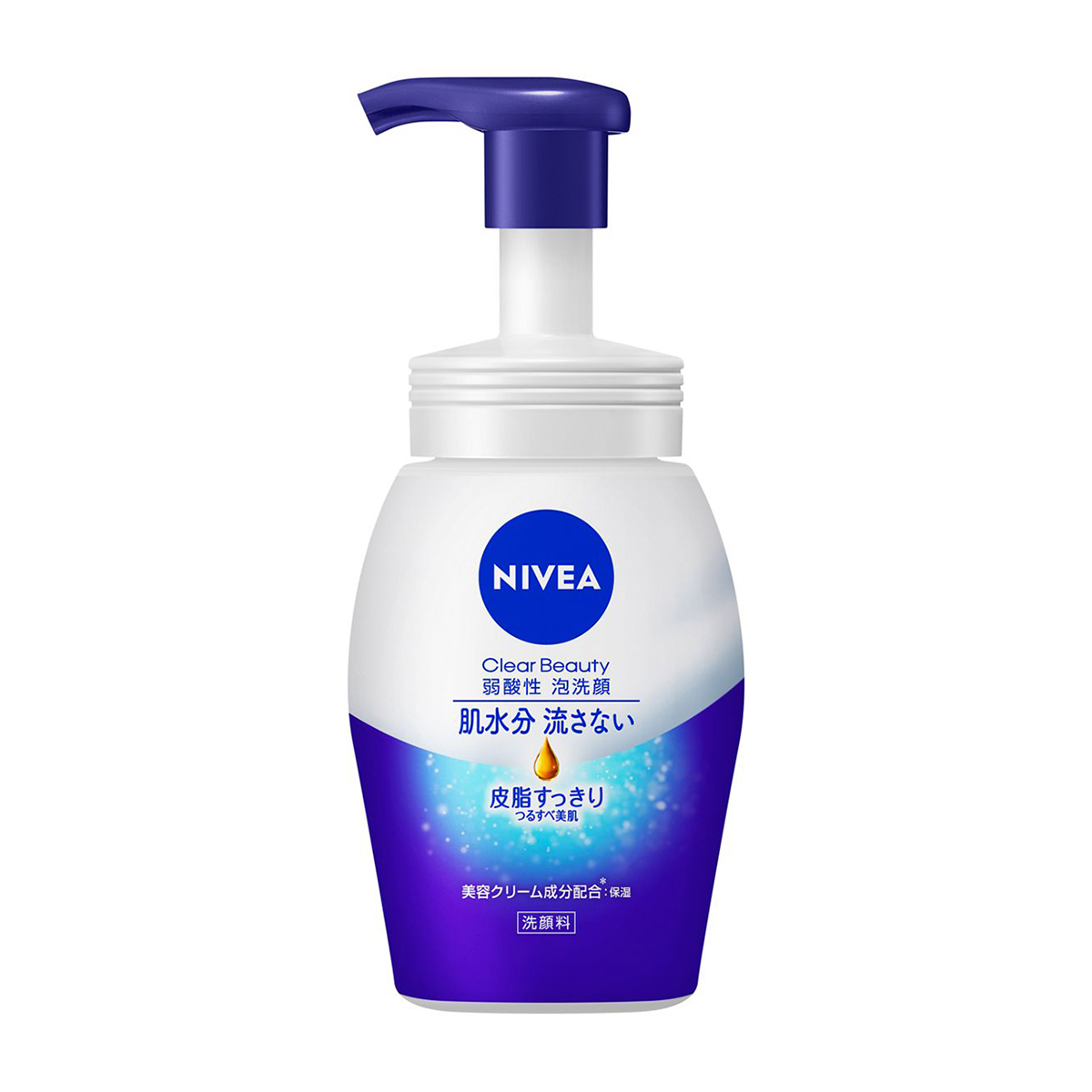 ニベアクリアビューティー泡洗顔　皮脂すっきり　本体　150ml