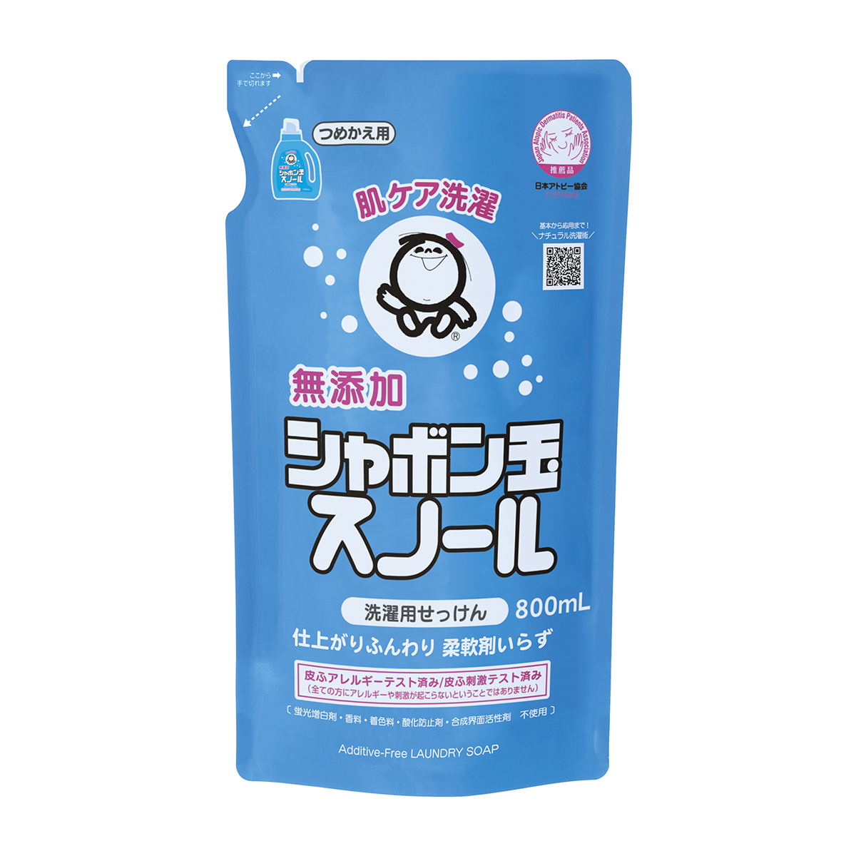 シャボン玉スノールつめかえ用800ml